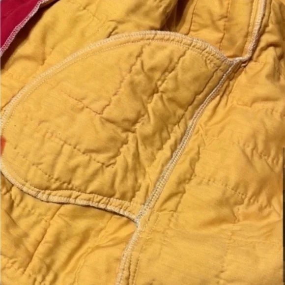 Handmade Heirloom Vintage Long Quilt Coat; Log cabin quilt.